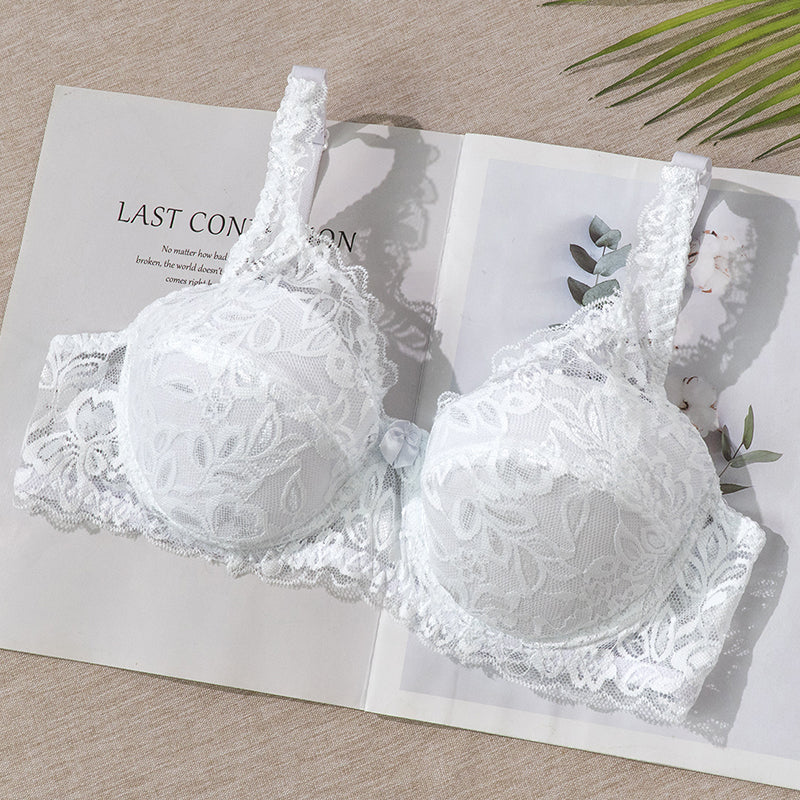 Cotton Cloud Lace Support Bra