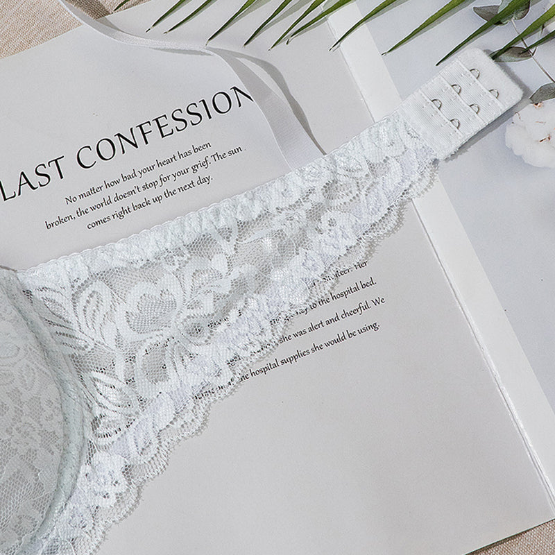 Cotton Cloud Lace Support Bra