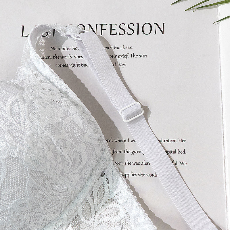 Cotton Cloud Lace Support Bra
